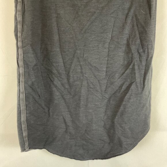Sundry Knit Skirt 2 Charcoal Gray Drawstring Tie Waist Pencil US M - Picture 8 of 9